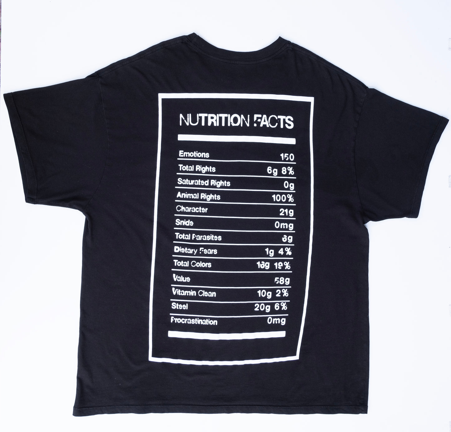 The Basic Nutrition T-Shirt - Black & White