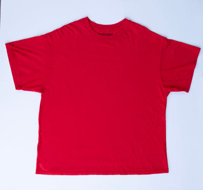 The Basic Nutrition T-Shirt - Red & Black