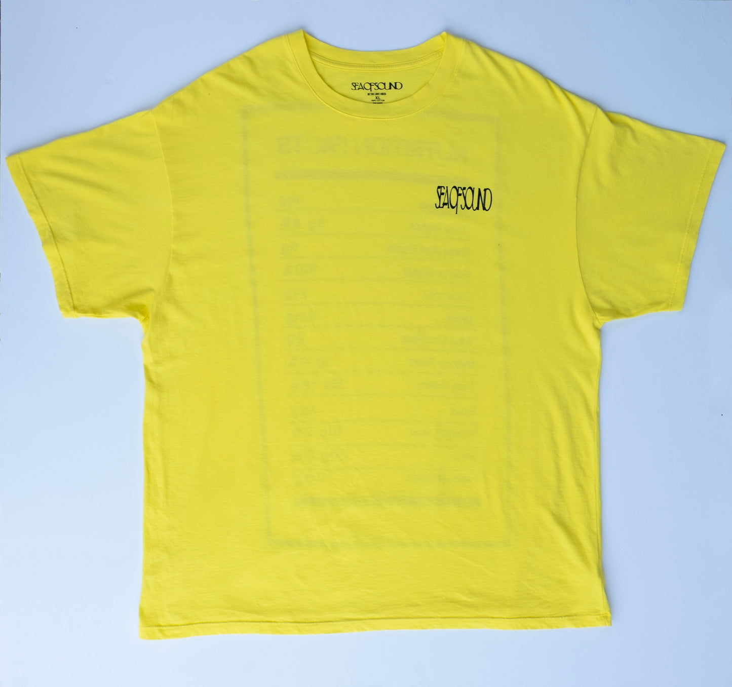 The Basic Nutrition T-Shirt - Yellow & Black